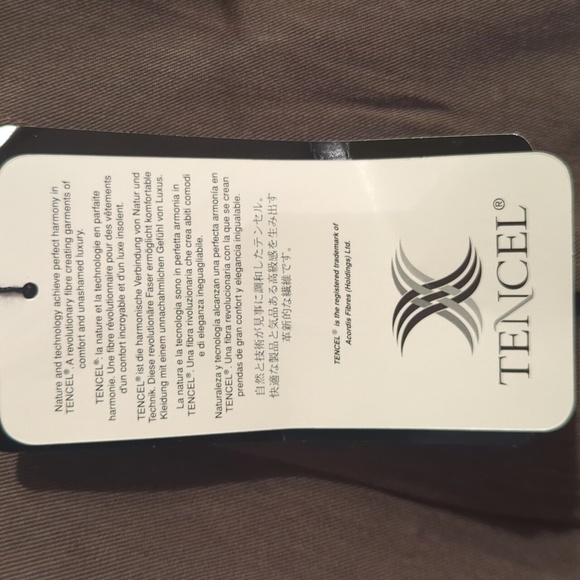 Nwt Tori Richards tencel shorts sustainable mocha men's size 32 - Picture 6 of 14